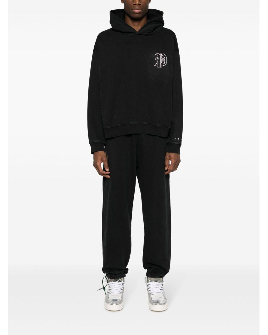 Paura Black Rasha Joggers for men