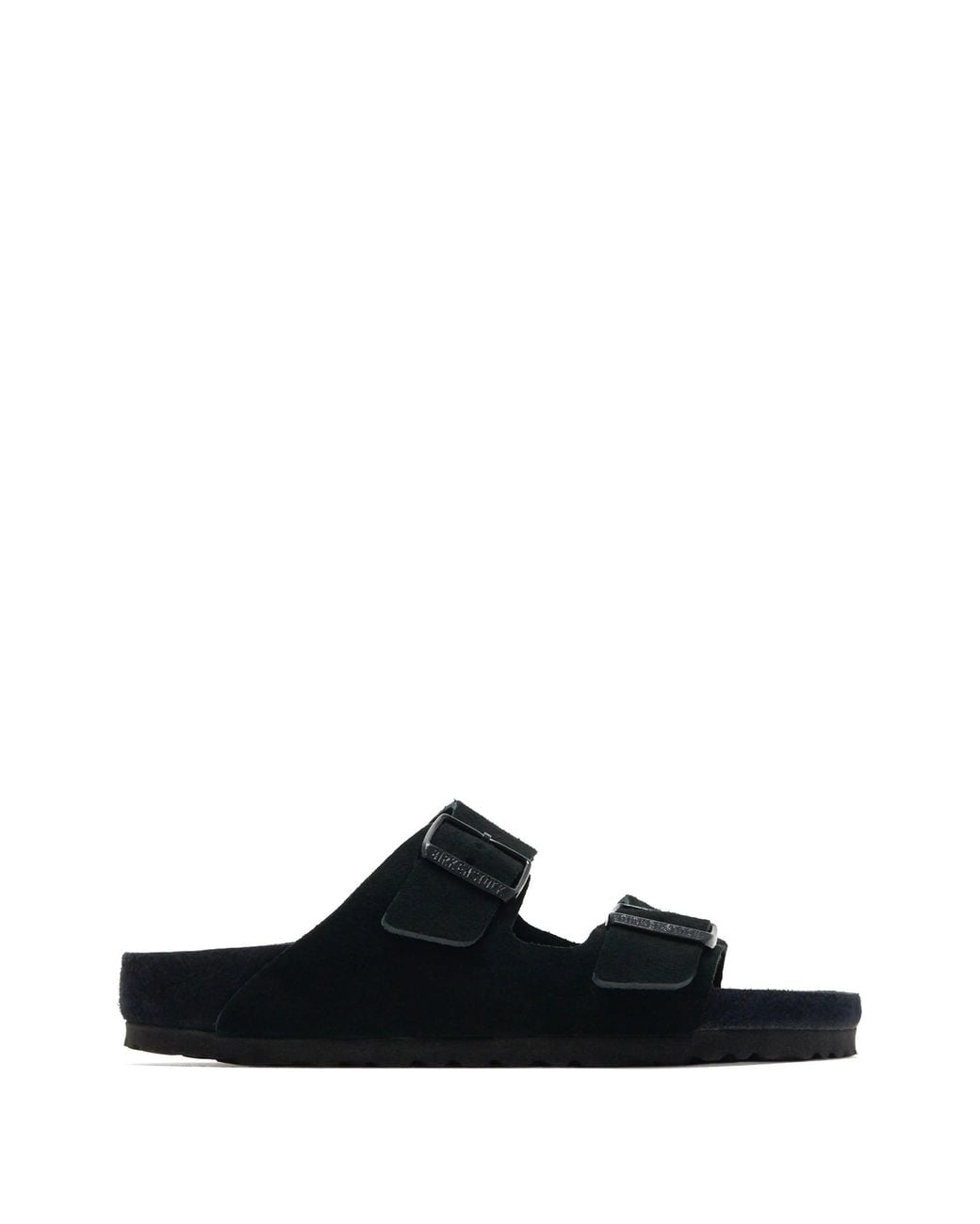 Birkenstock Black Arizona Exq, Suede Leather