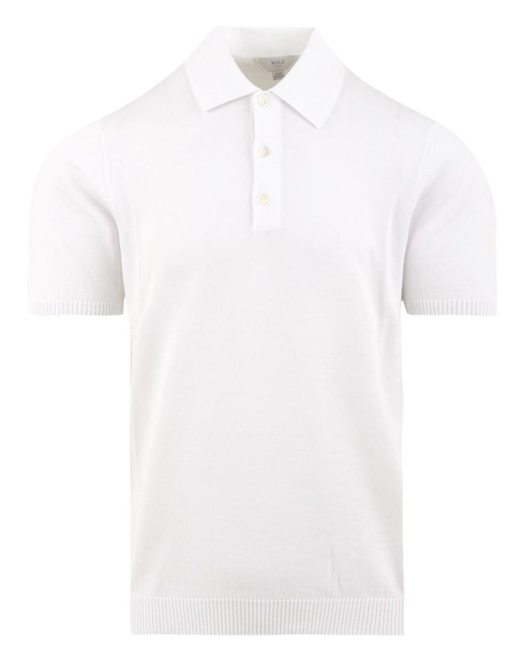 Malo White T Shirts And Polos for men
