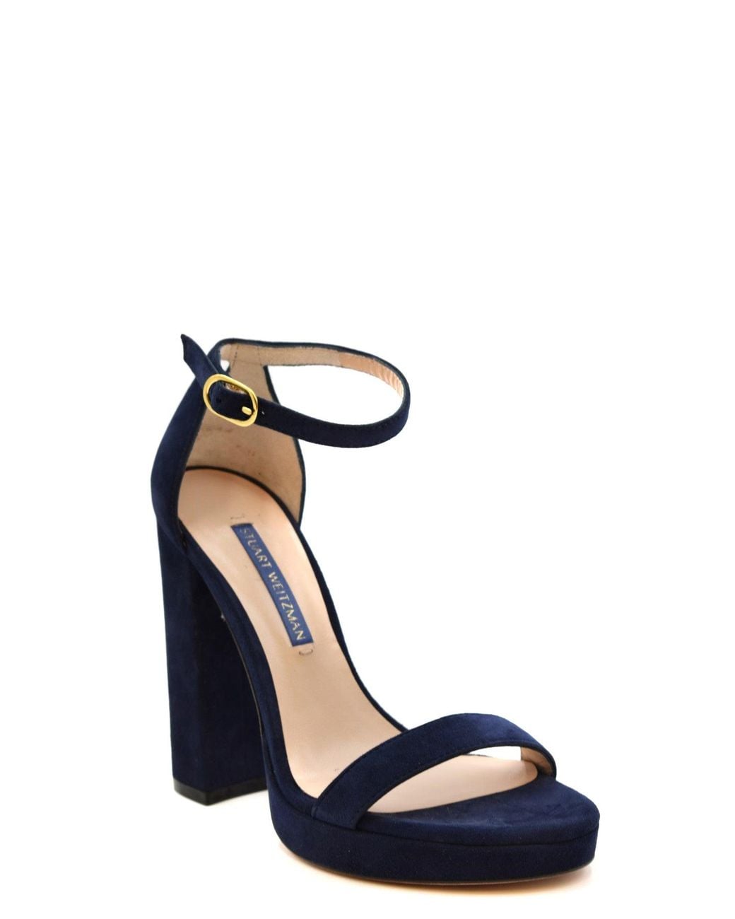 Stuart Weitzman Blue Sandalen Blau