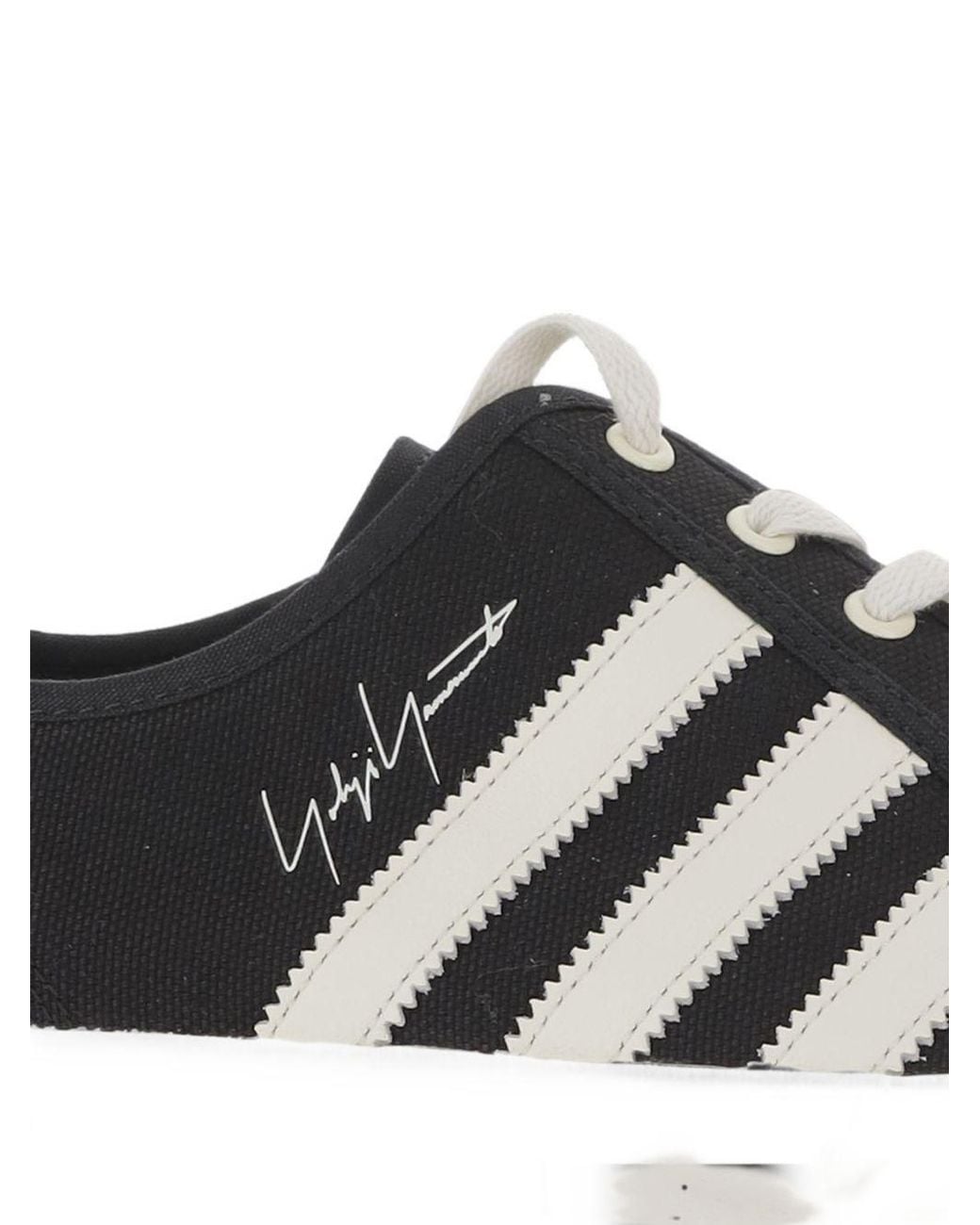 Y-3 White Nisi Lo Sneakers