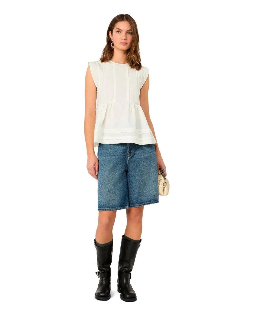 Weekend by Maxmara Blue Donnola Bermuda
