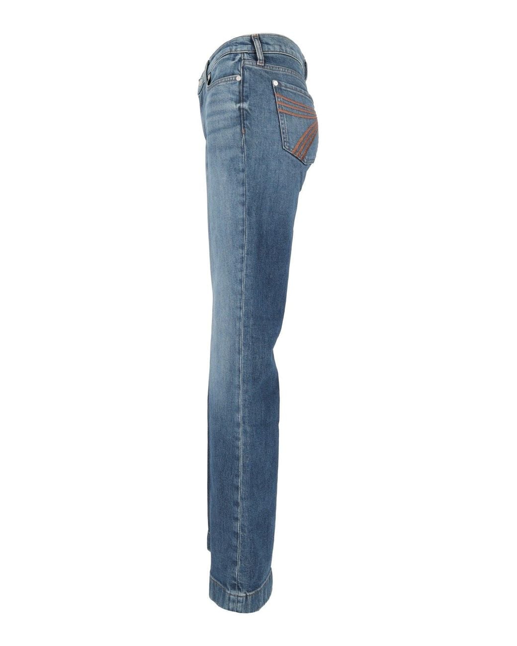 7 For All Mankind Blue Dojo Core