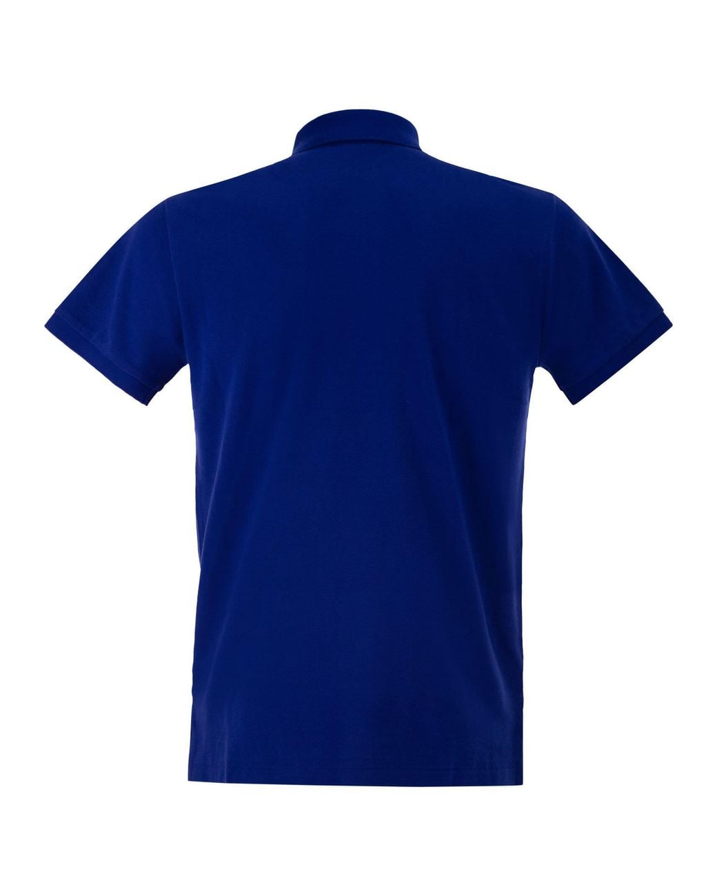 Polo Ralph Lauren Blue Slim Fit Mesh Polo Shirt