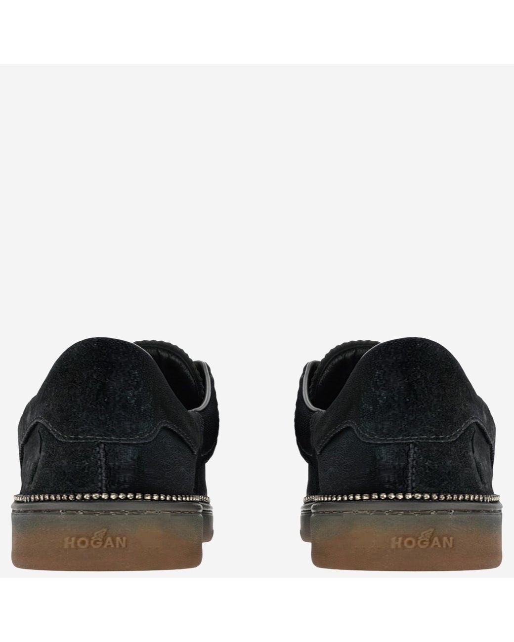 Hogan Black Cool Leather Sneakers