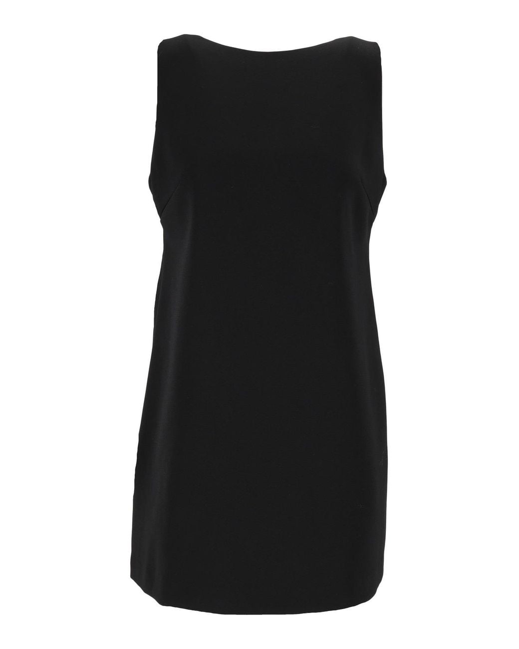 ELEH Black Sleeveless Bow Mini Dress