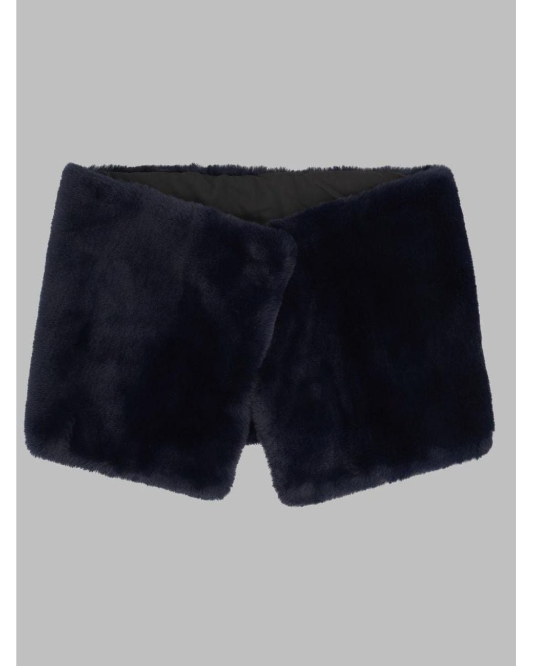 isabella pelliccia Blue Mini Luxe Scarf