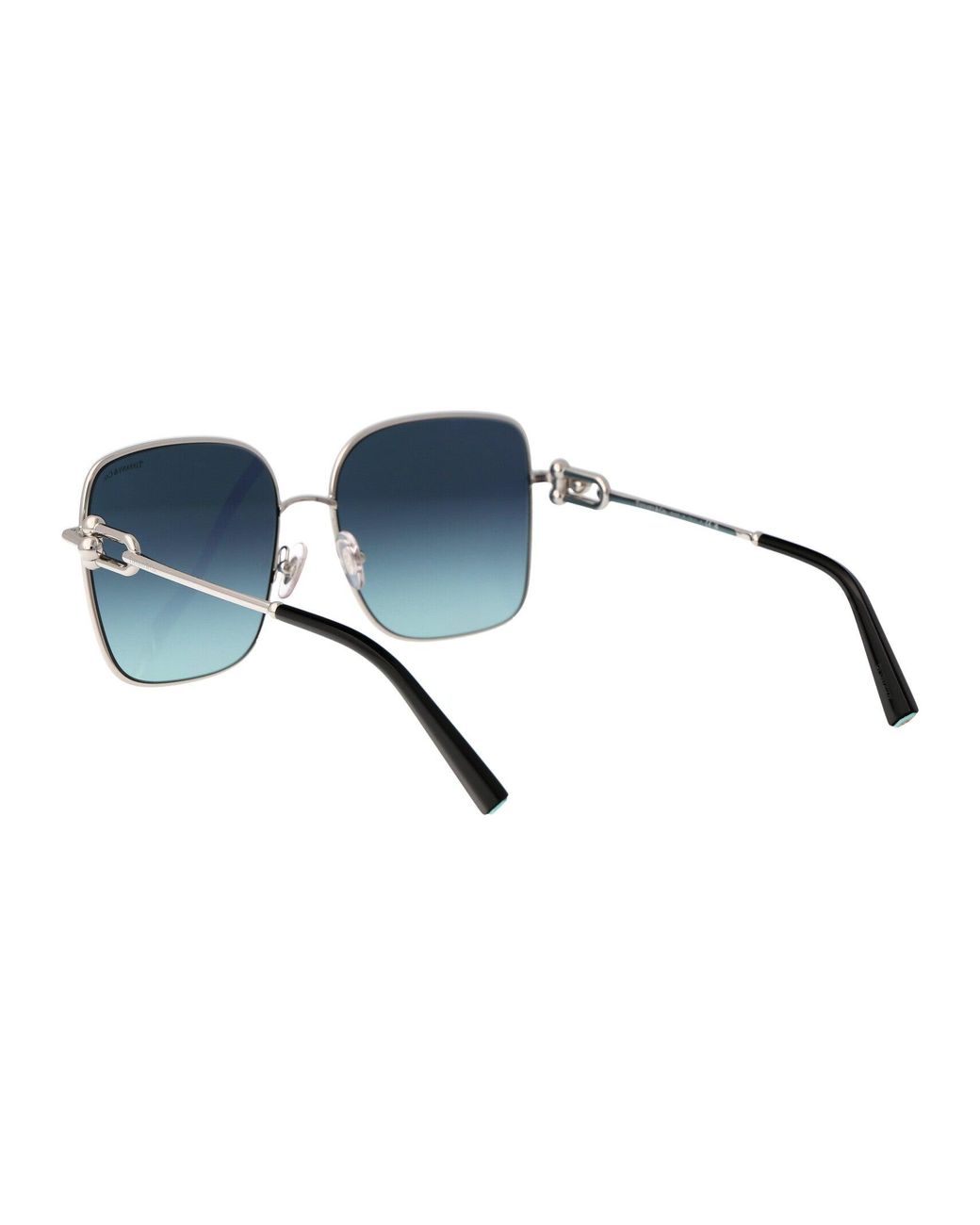 Tiffany & Co Blue Metal Sunglasses