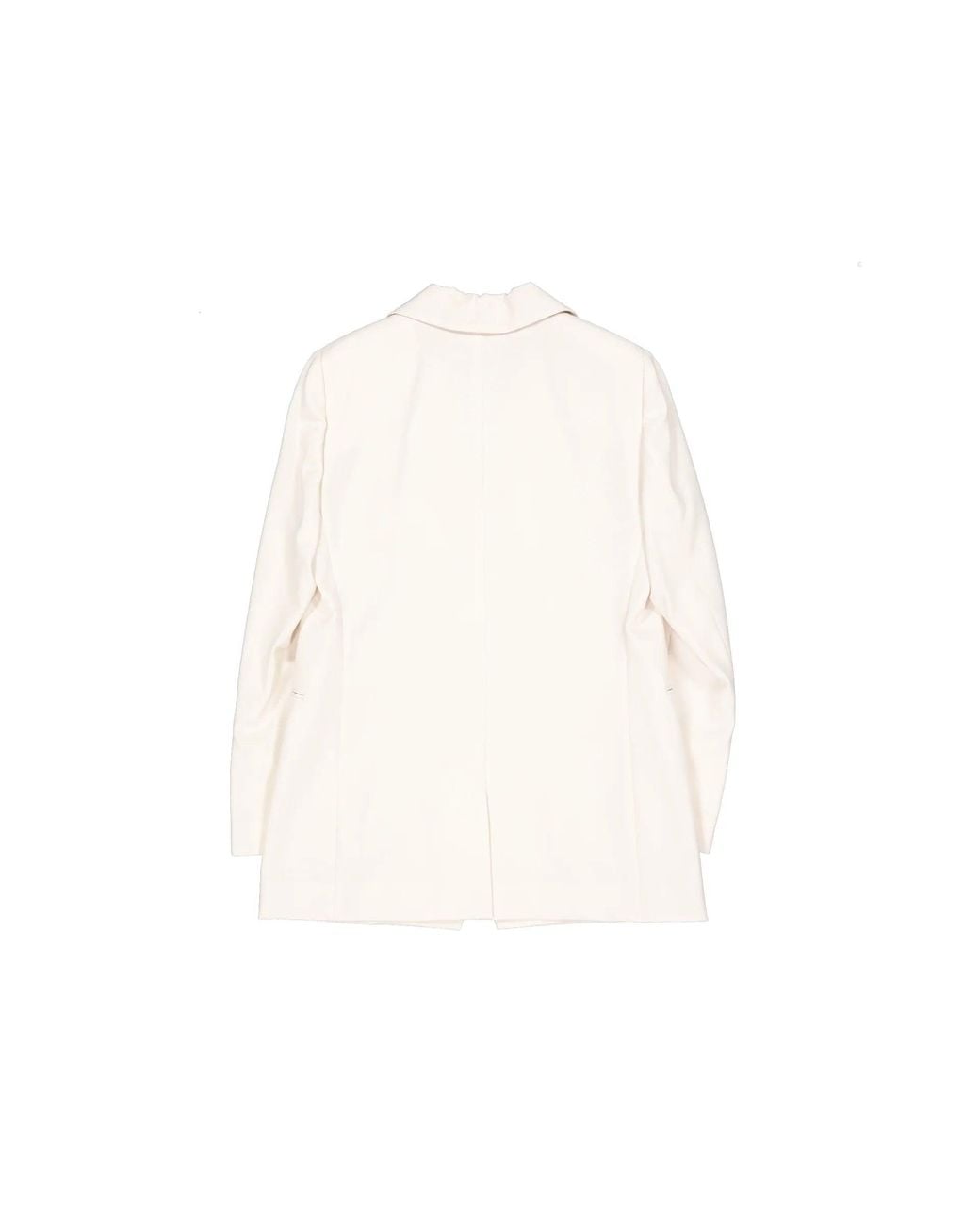 Brunello Cucinelli White Blazer Jacket