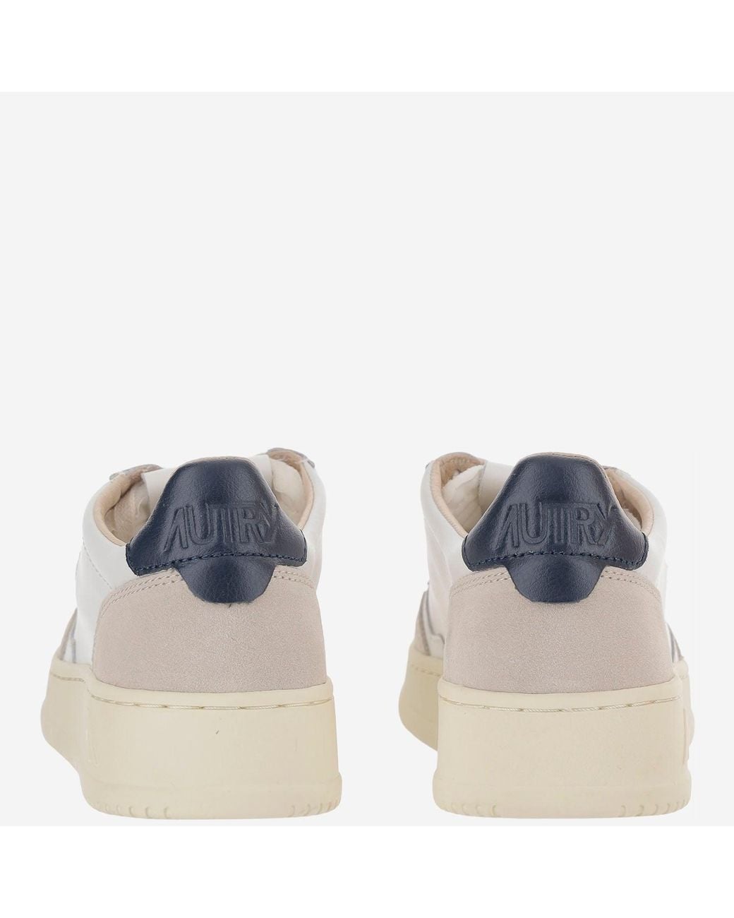 Autry White Medalist Low Sneakers