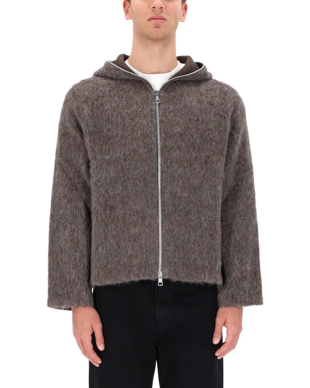 Our Legacy Brown Hooded Sweatshirt Sweatshirts for men