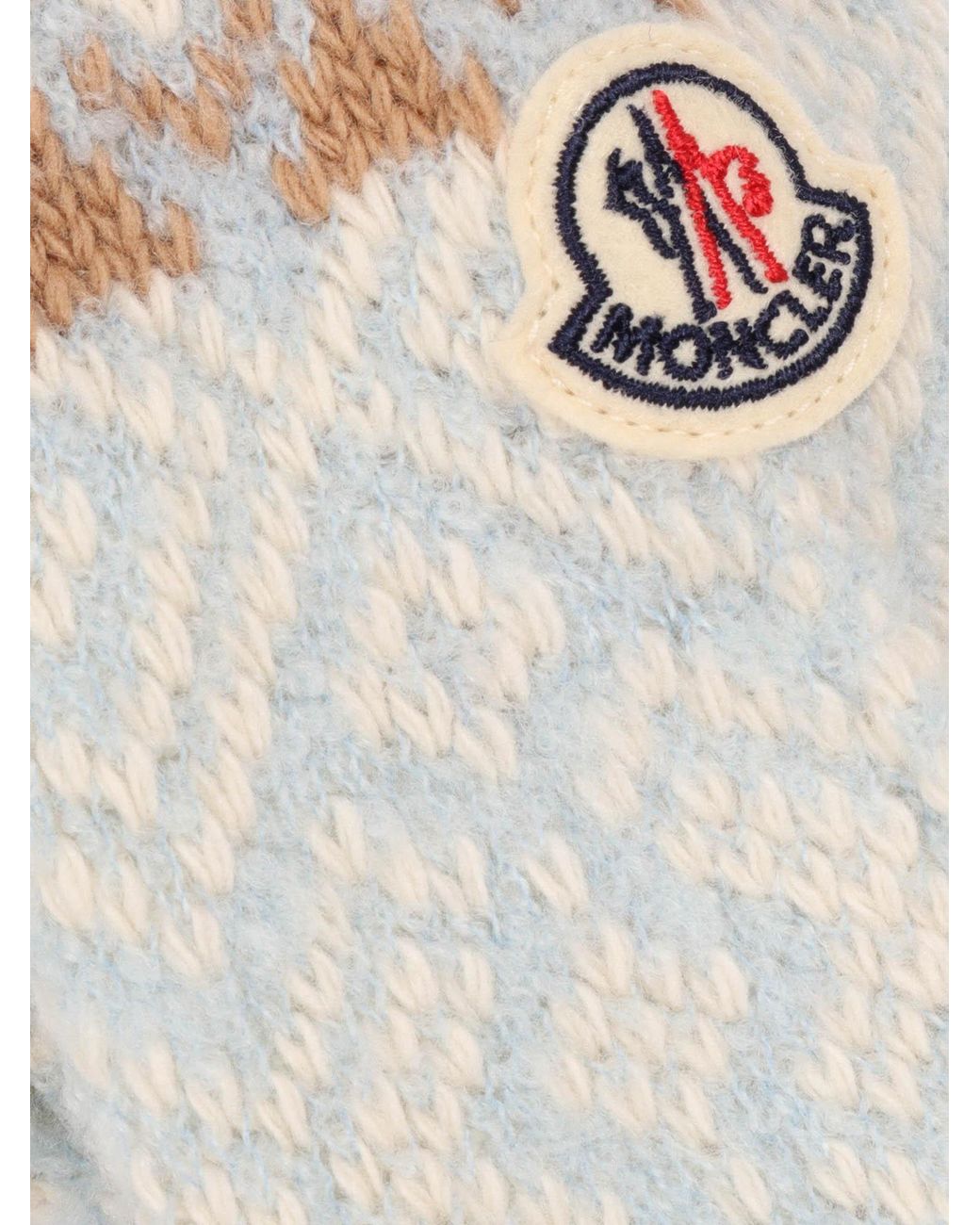 Moncler White Light Crew Neck