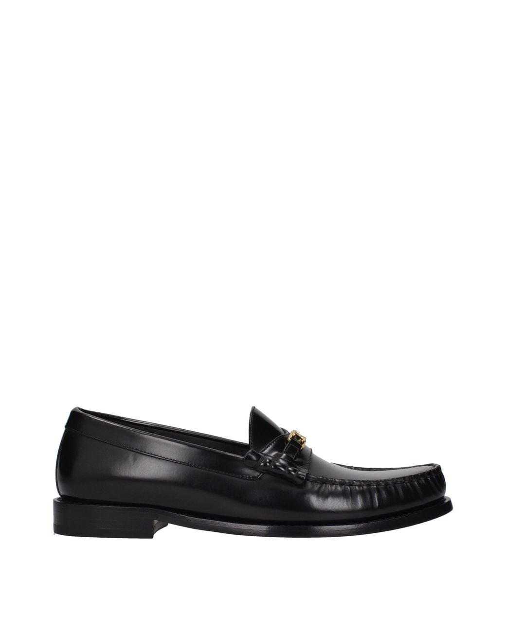 Céline Black Loafers Luco Leather