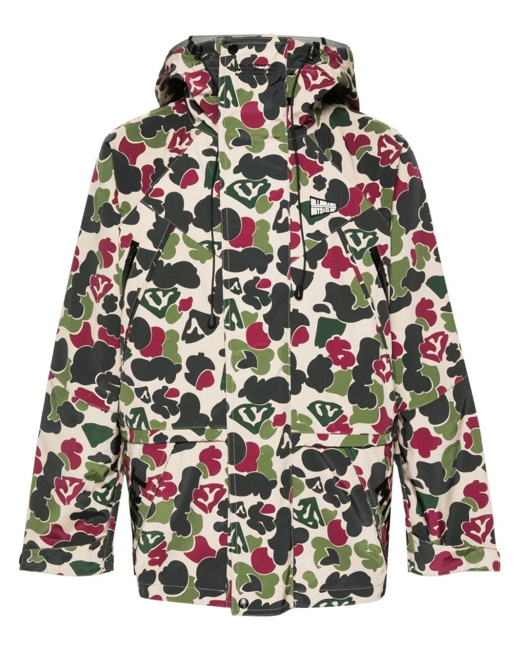 Billionaire Green Camou Print Jacket for men