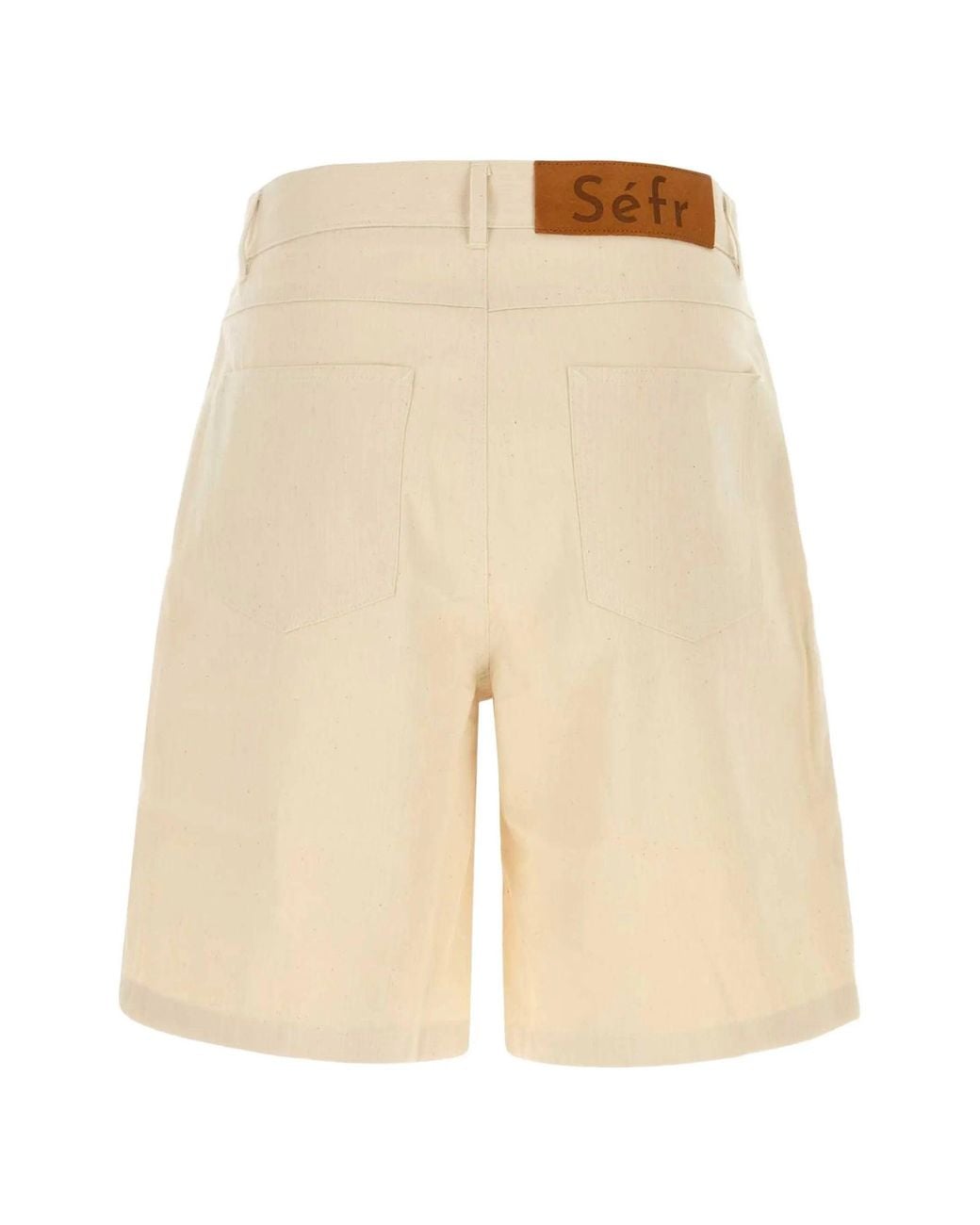 Séfr Natural Davis Denim Shorts