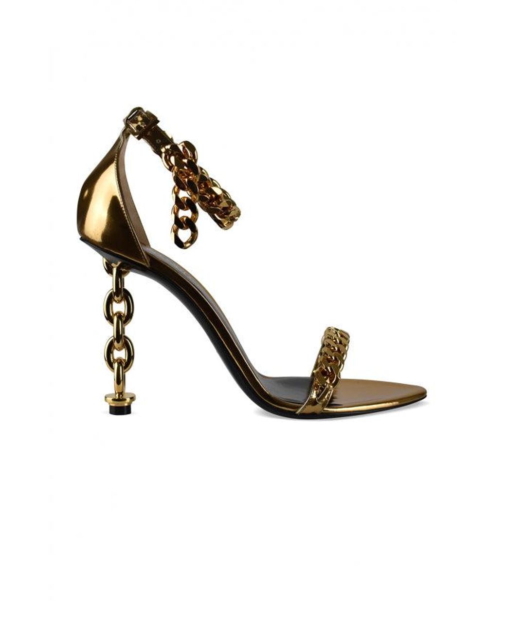 Tom Ford Metallic Sandalen