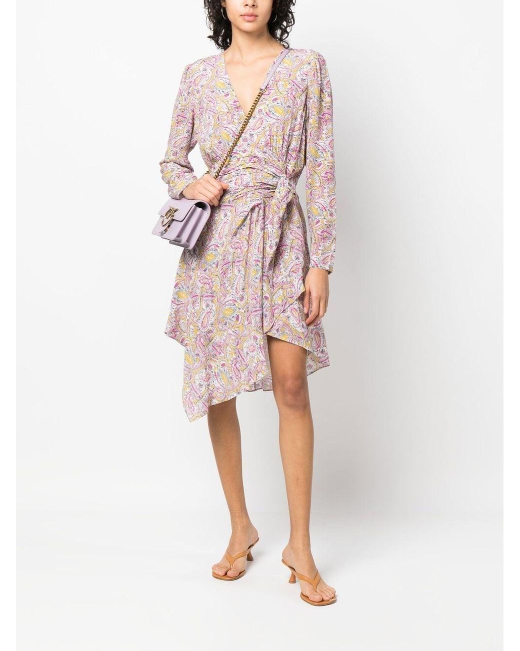 IRO Mini-Jurk Met Print in het Pink