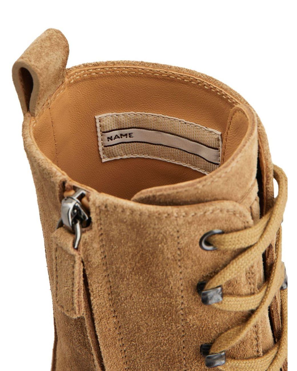 Tod's Brown Gommino Leather Laced Boots