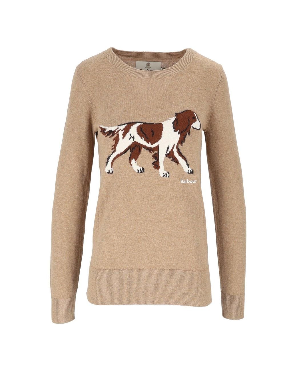 Barbour Natural Fareham Knitted Jumper