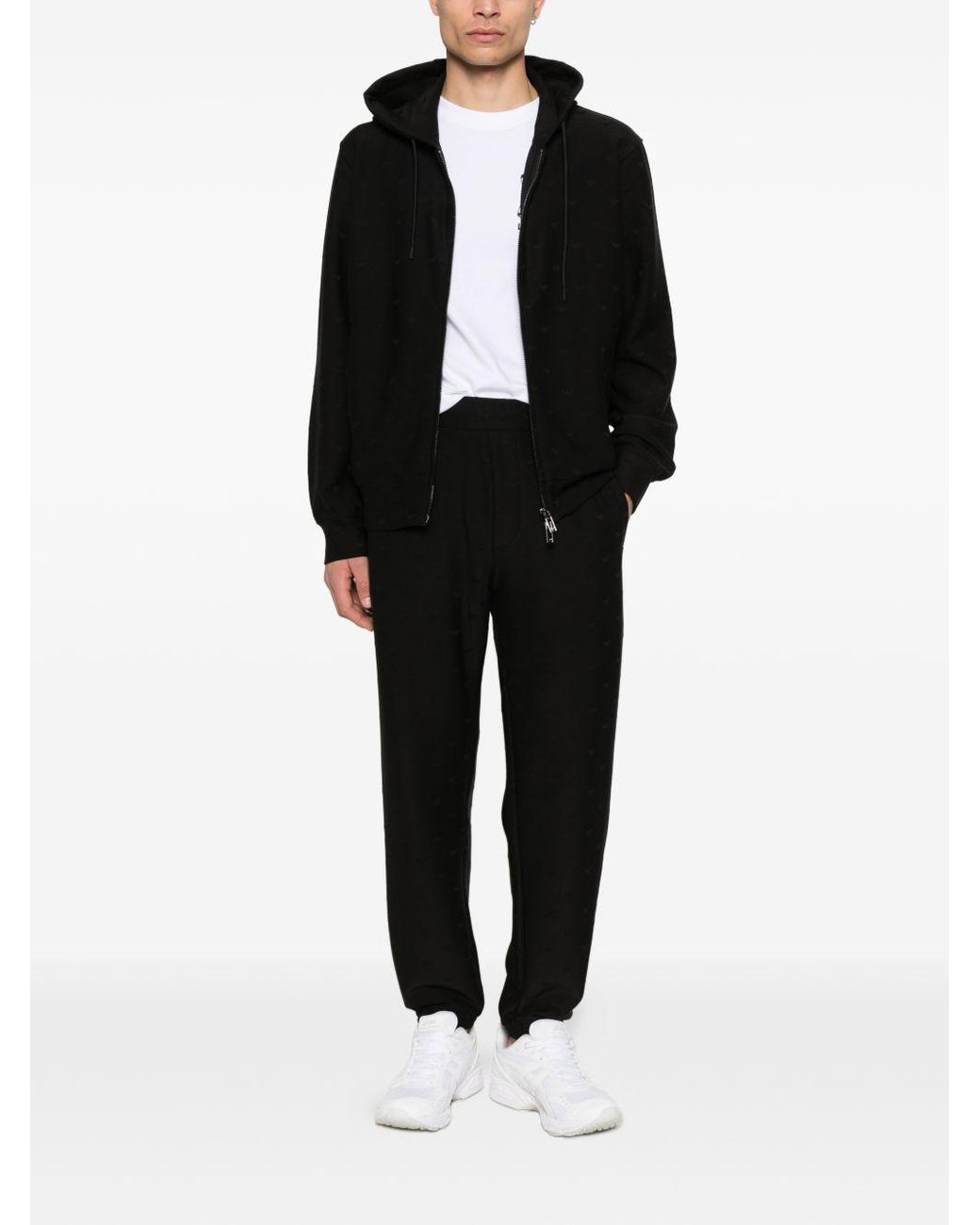 Emporio Armani Black Trousers for men