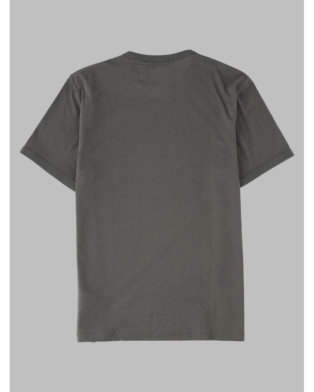 Fred Perry Gray T Shirt Con Logo