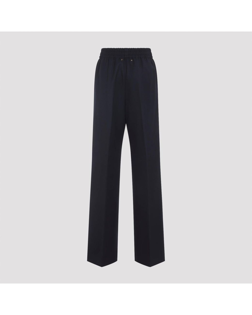 Golden Goose Deluxe Brand Blue Dark Wide-Leg Trousers