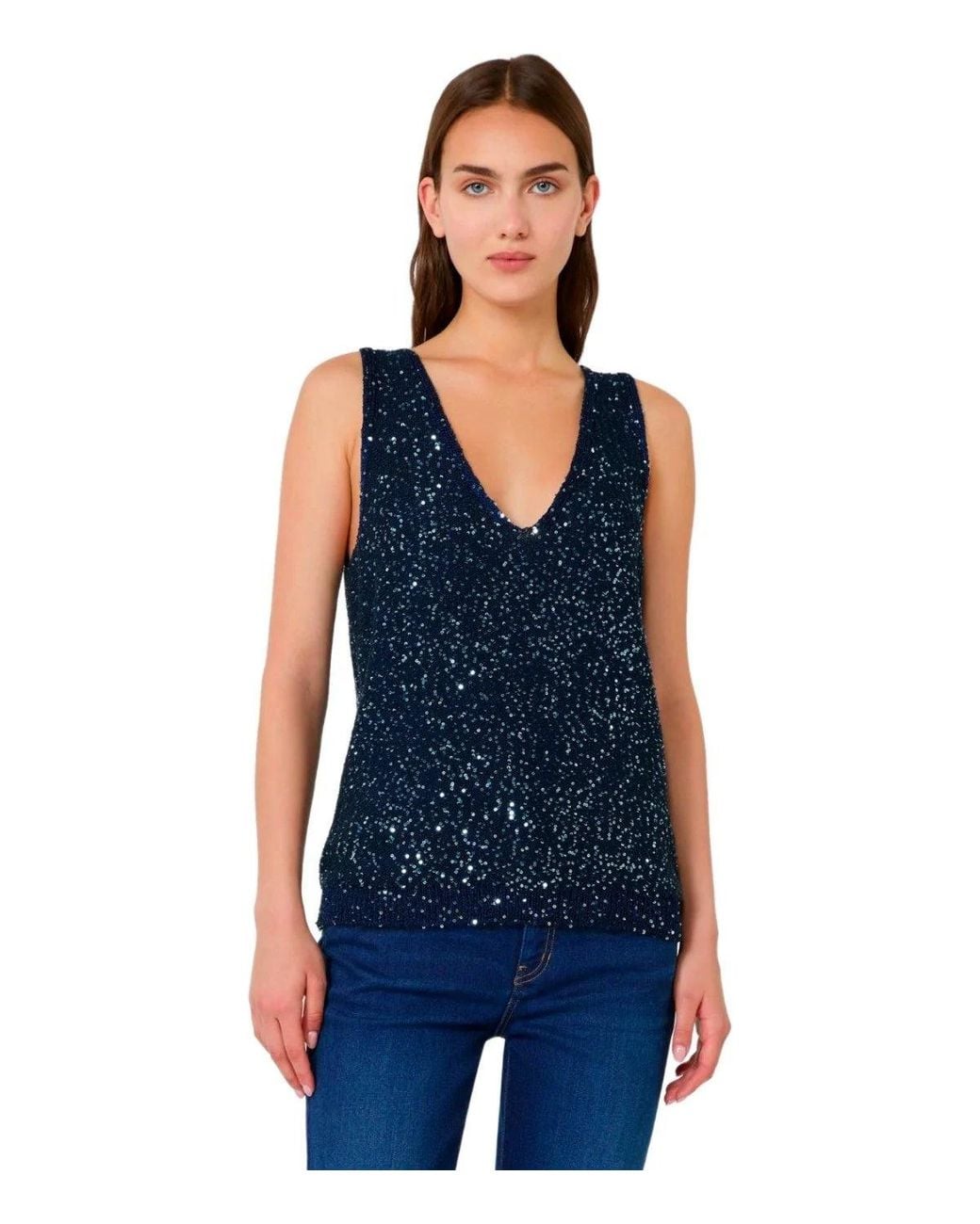 Weekend by Maxmara Blue Milord Top