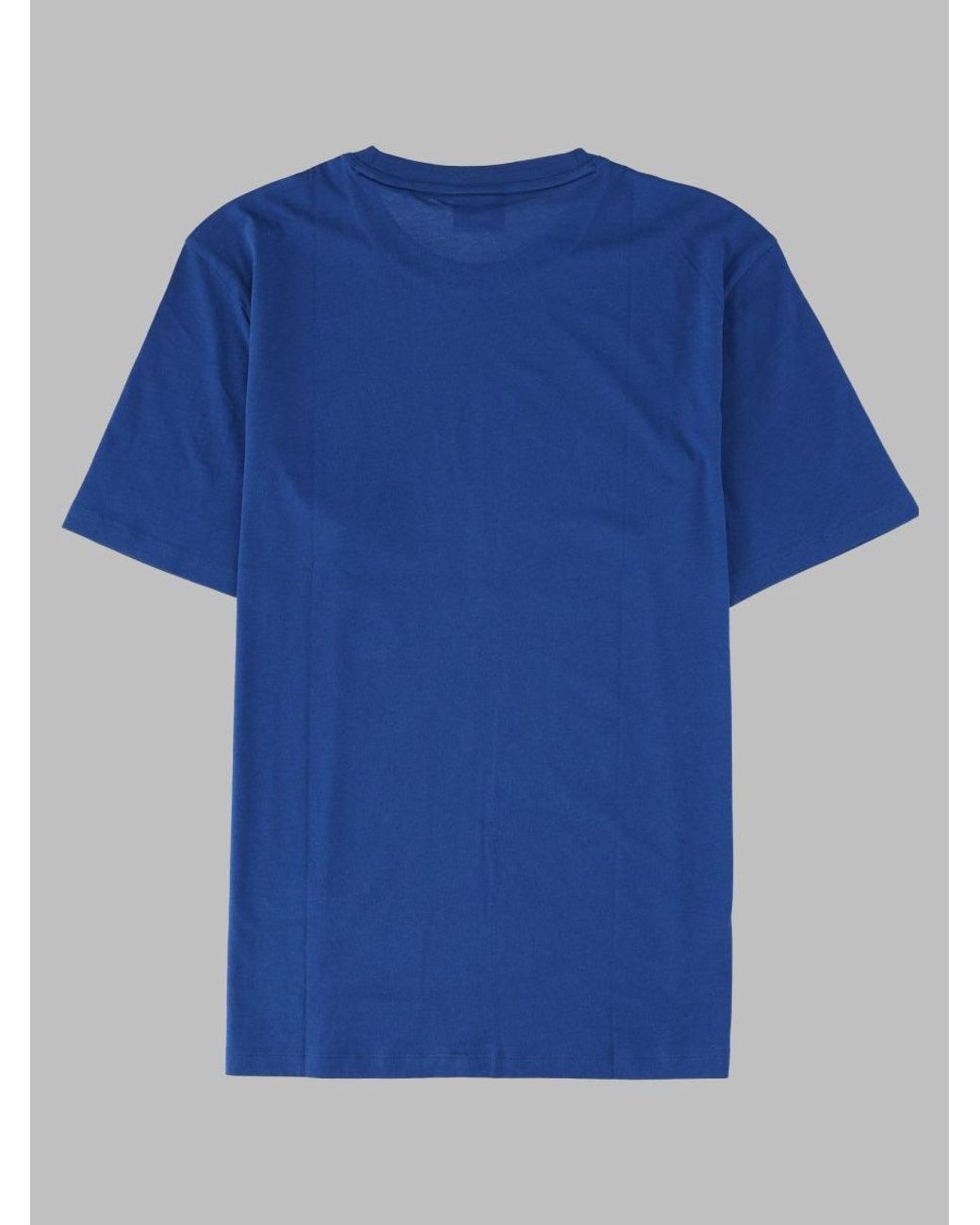 HUGO Blue T Shirt "Dero" Con Logo
