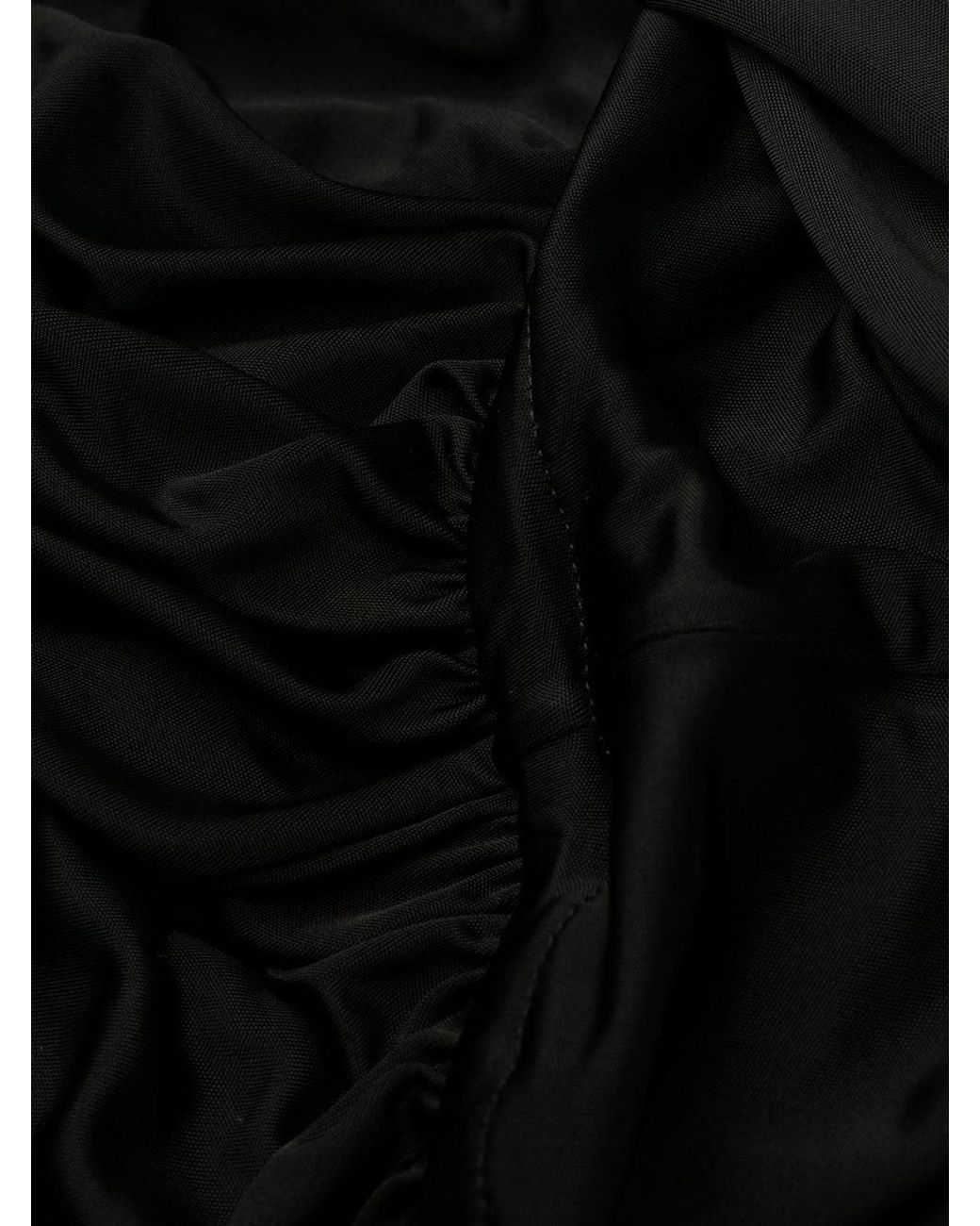 Saint Laurent Mouwloze Jurk in het Black