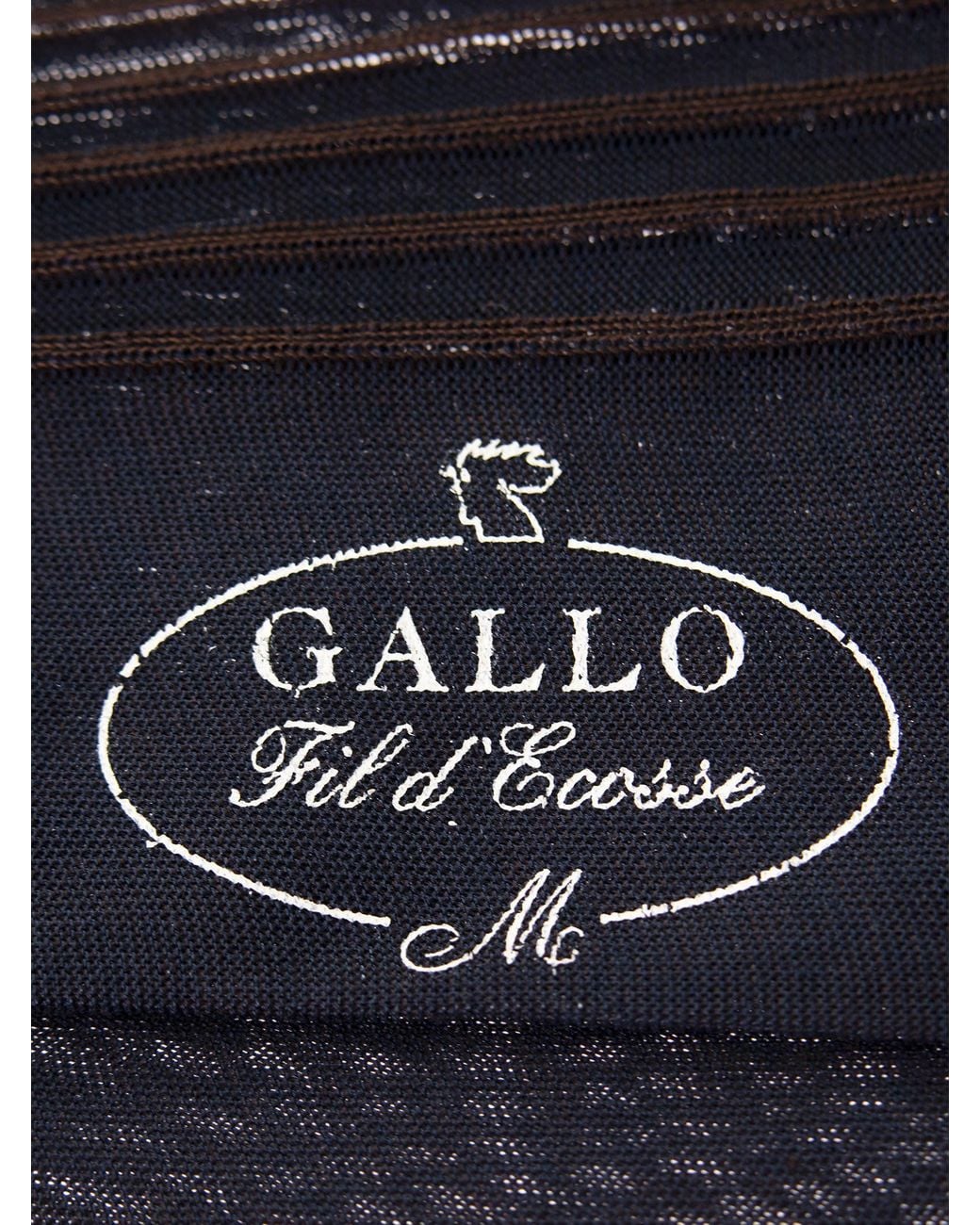 Gallo Blue Cotton Long Socks