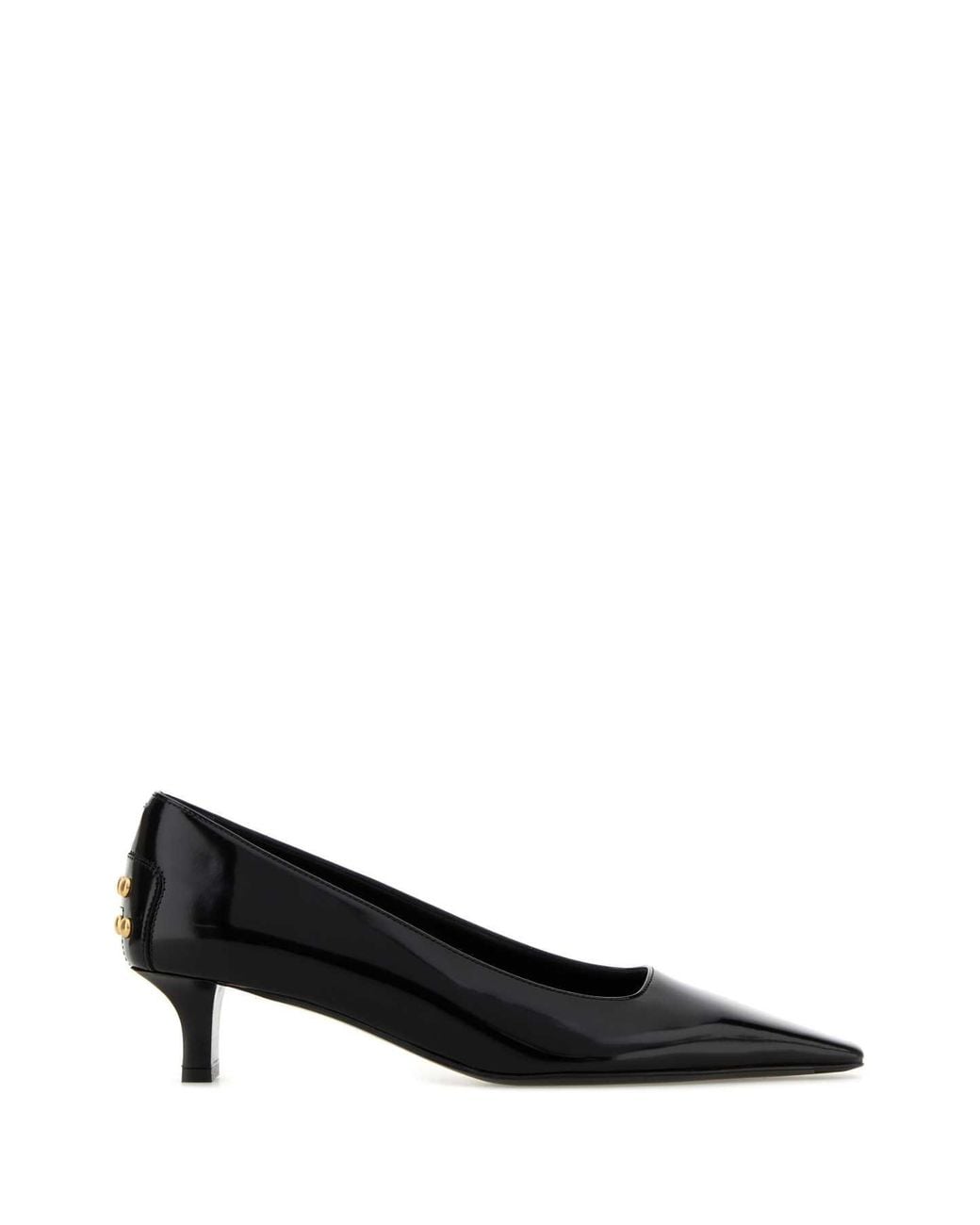 Tod's Black Leather Pumps