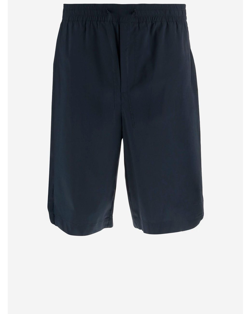 DARKPARK Blue Cotton Blend Shorts