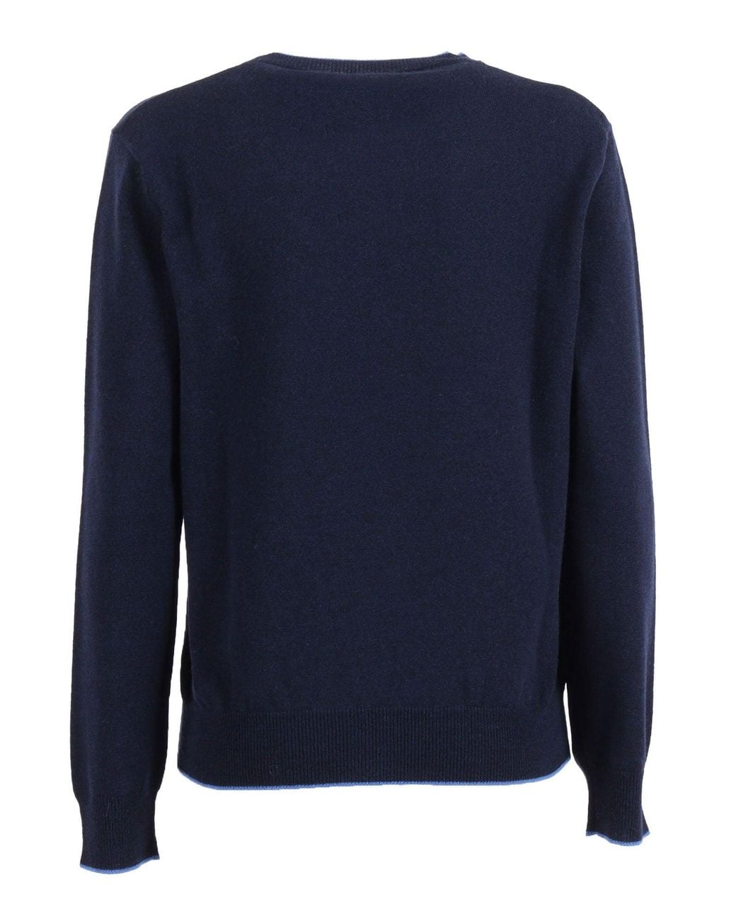 Kangra Cashmere Blue Round With Contrasted Borders