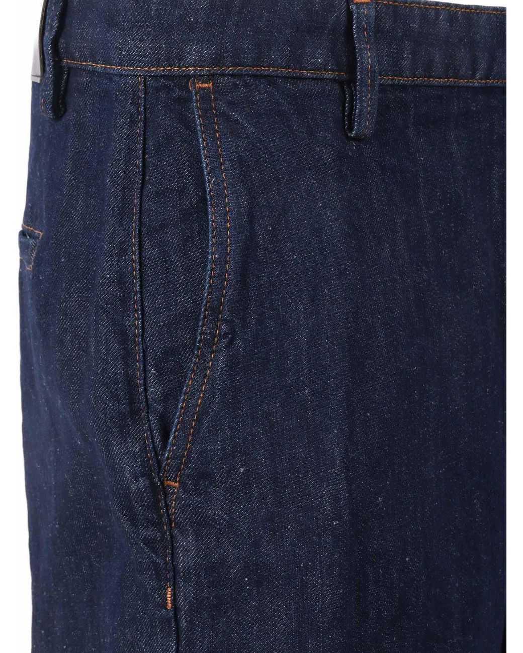 7 For All Mankind Blue Trouser Shorts Blossom