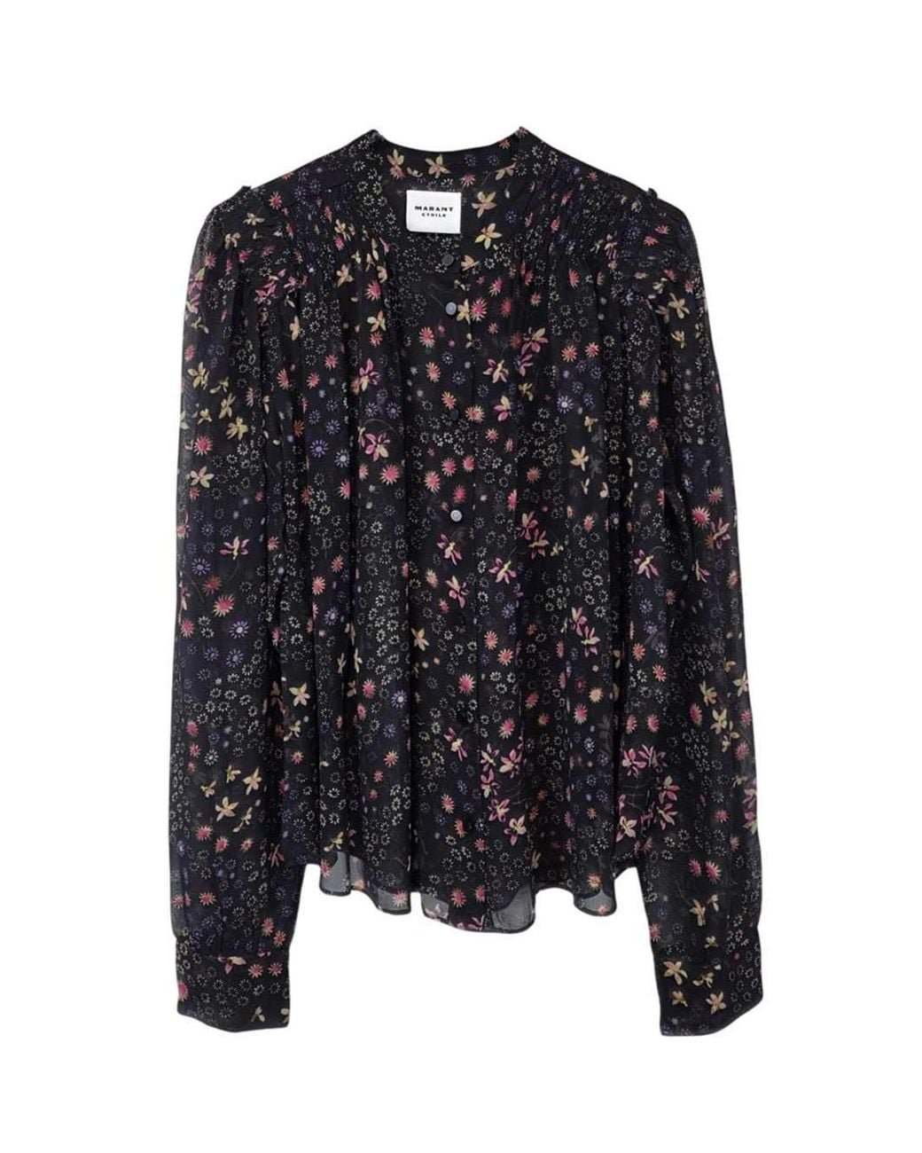 Isabel Marant Black Florine Top