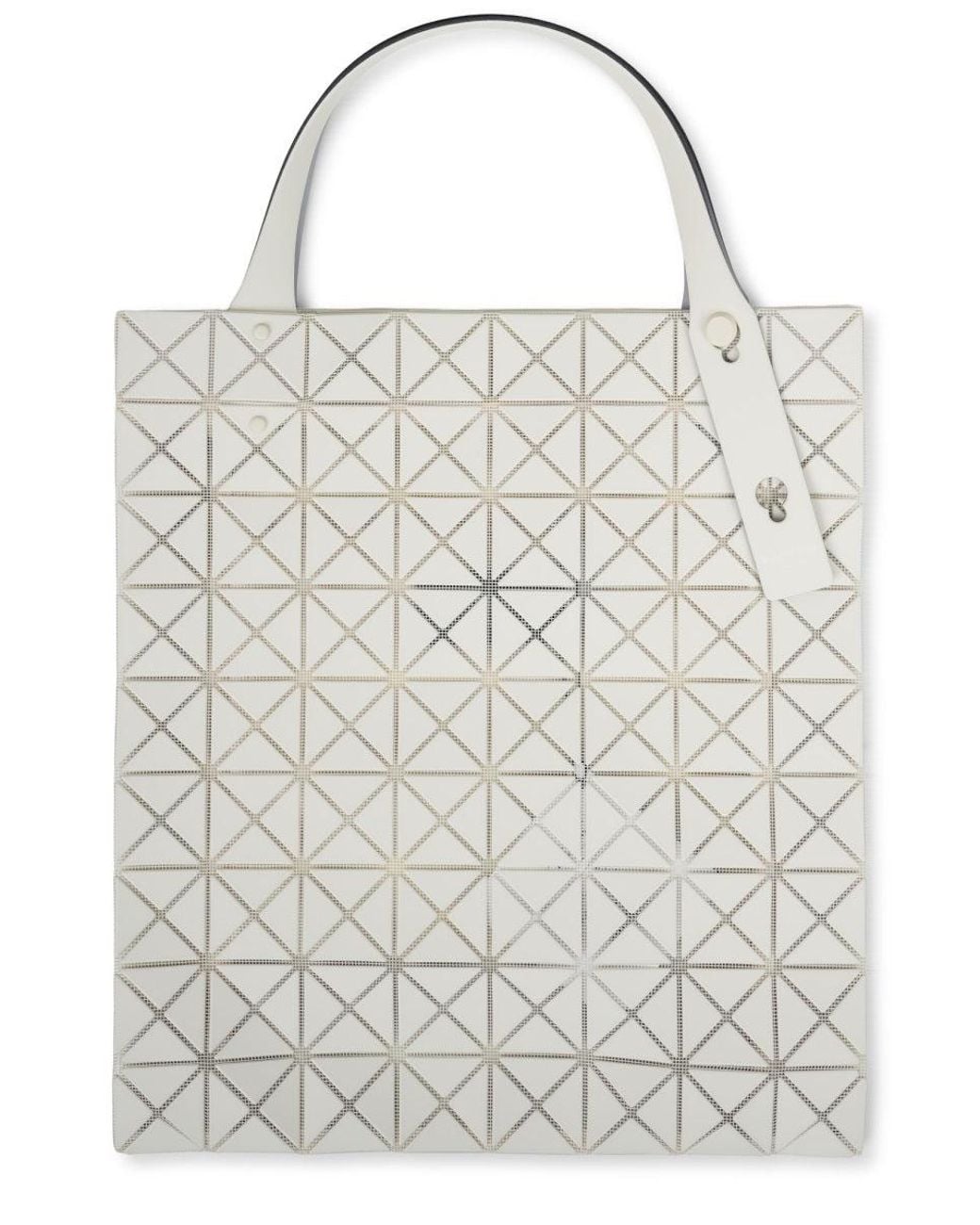 Issey Miyake White "Prism Plus" Bag