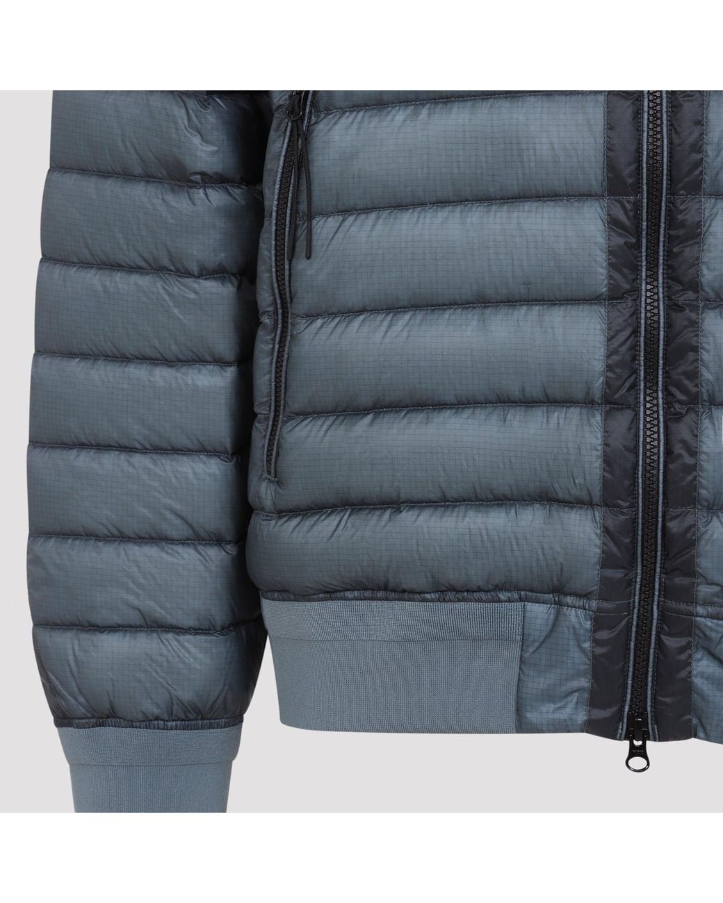 C P Company C.P.Company Orionblue Shell Hooded Lens Down Jacket for men