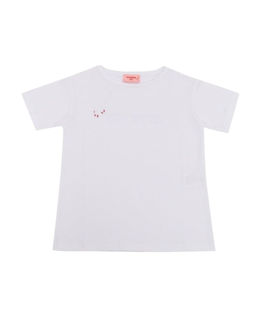 Vivetta White I'Ve Got A T Shirt And A Hand