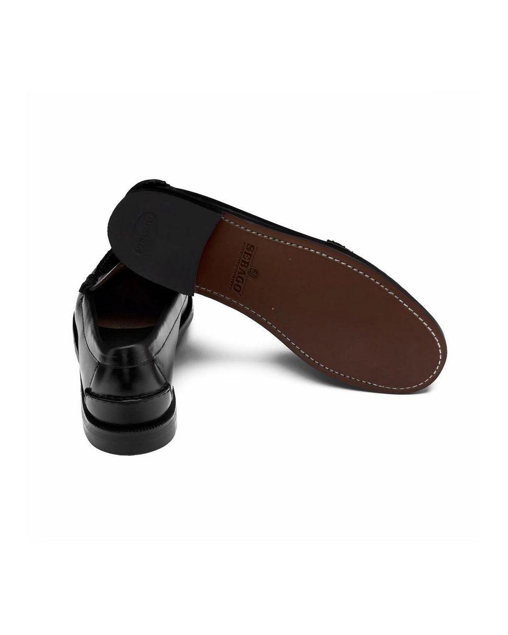 Sebago Black Flat Shoes