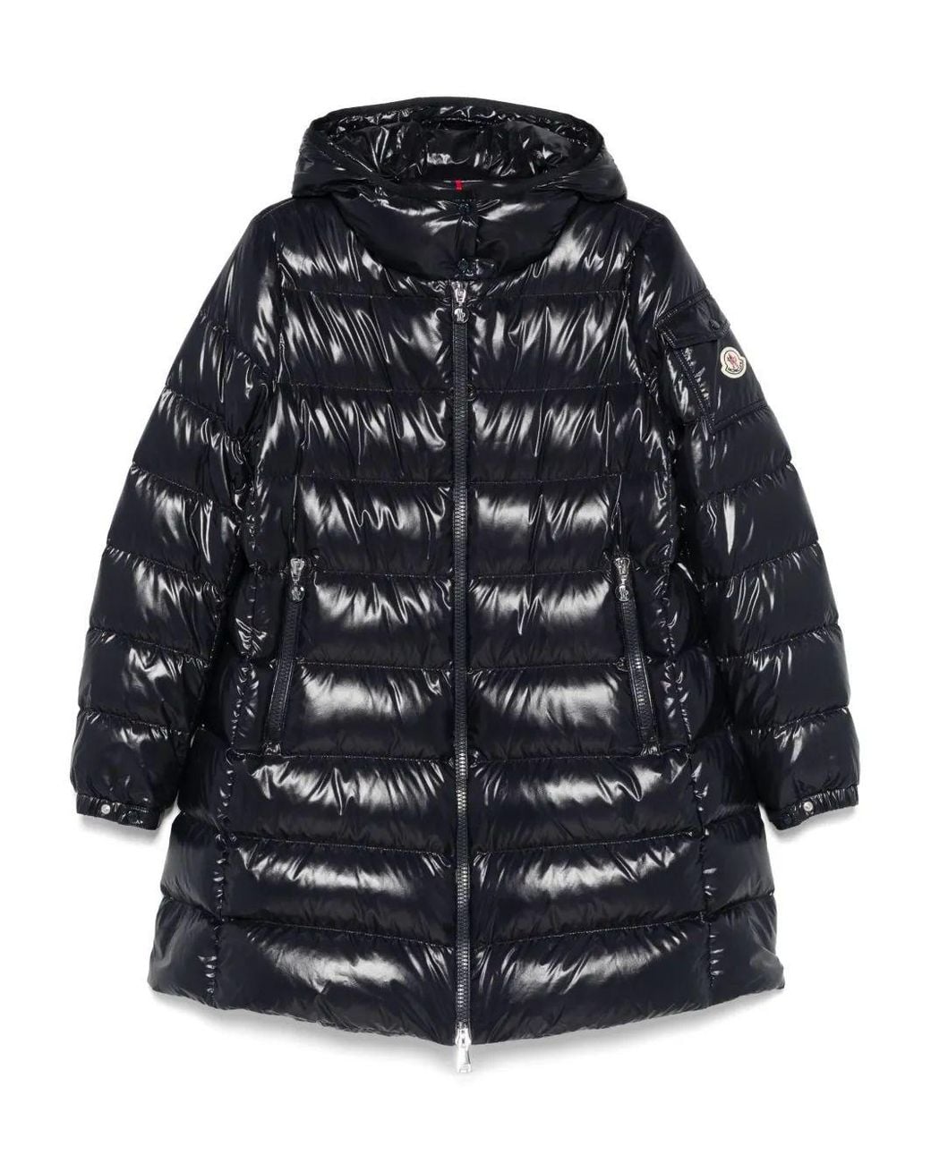 Moncler Black Courcelles Hooded Coat