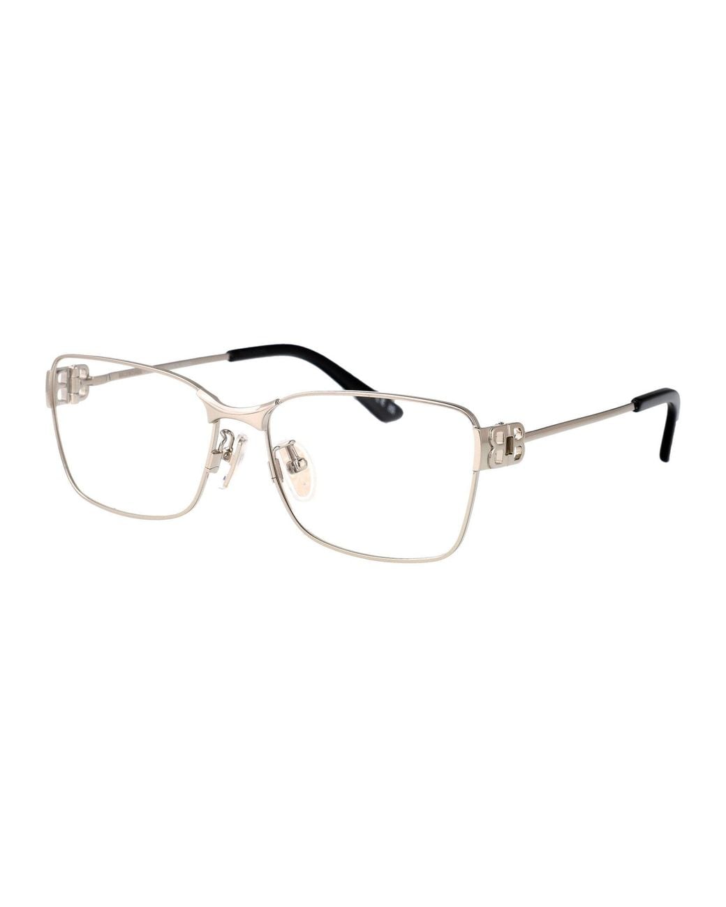 Balenciaga Metallic Metal Glasses