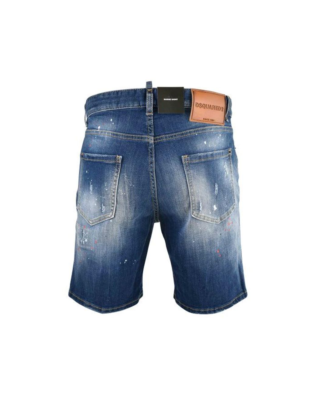 Shorts Marine DSquared² de hombre de color Blue