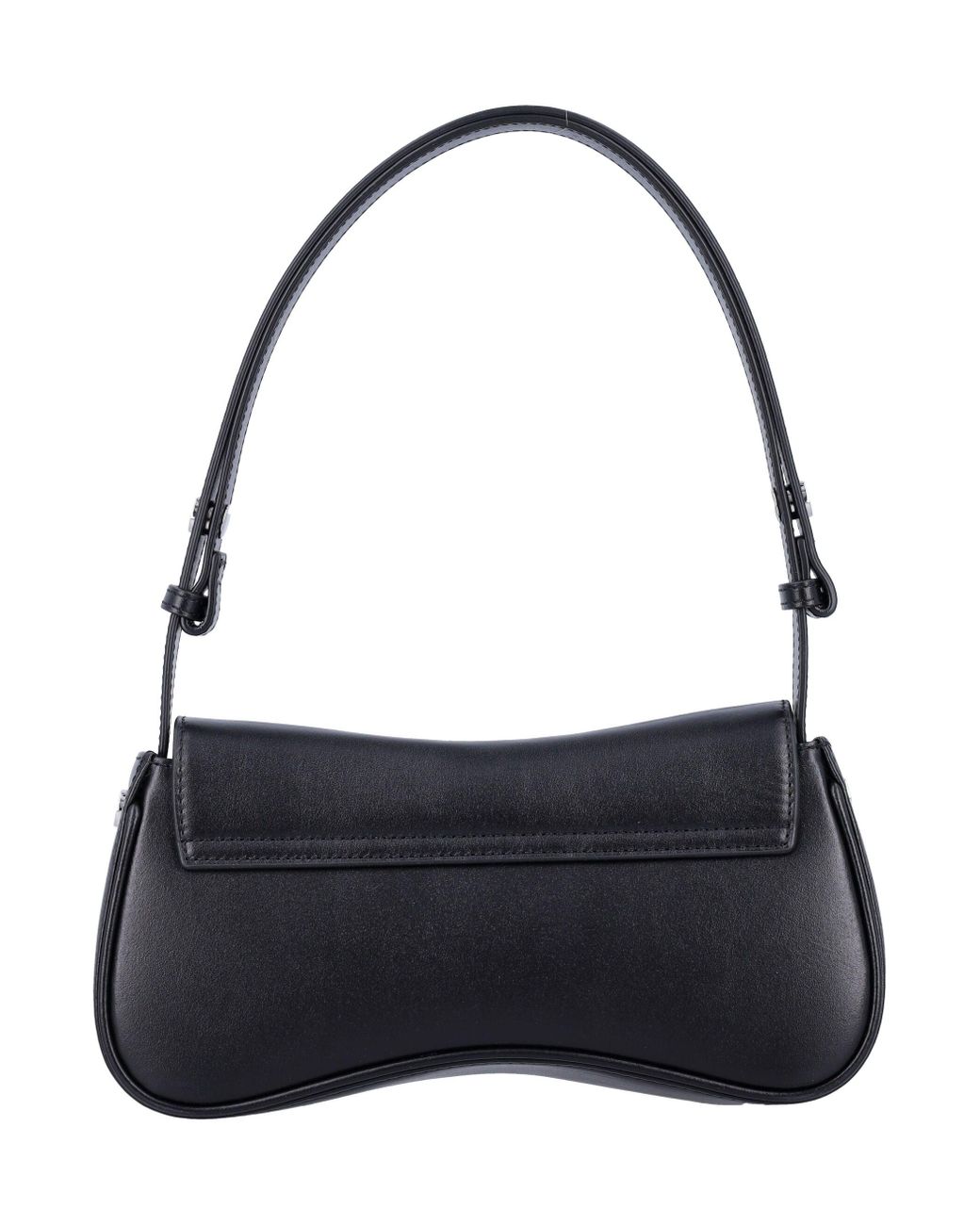 DIESEL Black Leather Play Clutch