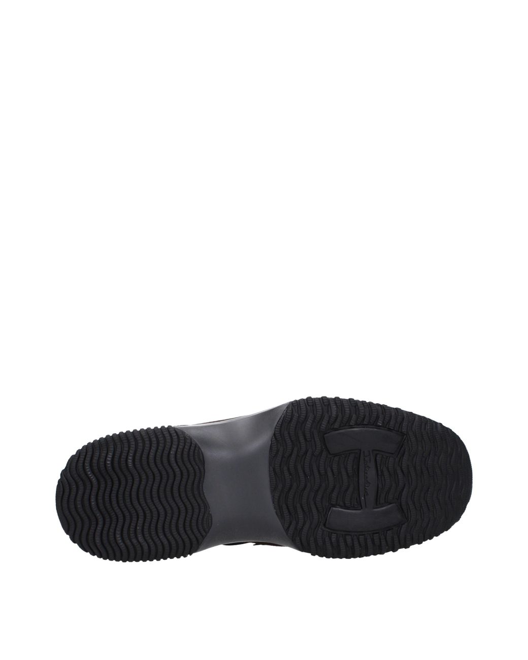 Hogan Blue Sneakers Interactive Uomo Tessuto Nero/Marrone for men