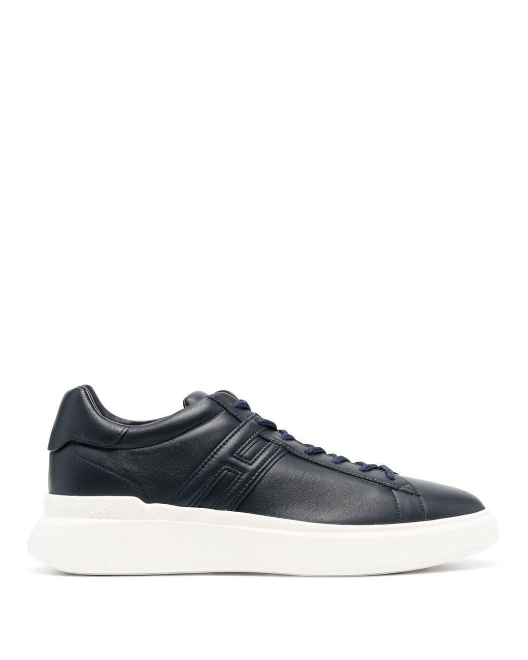 Hogan Blue H580 Leather Sneakers