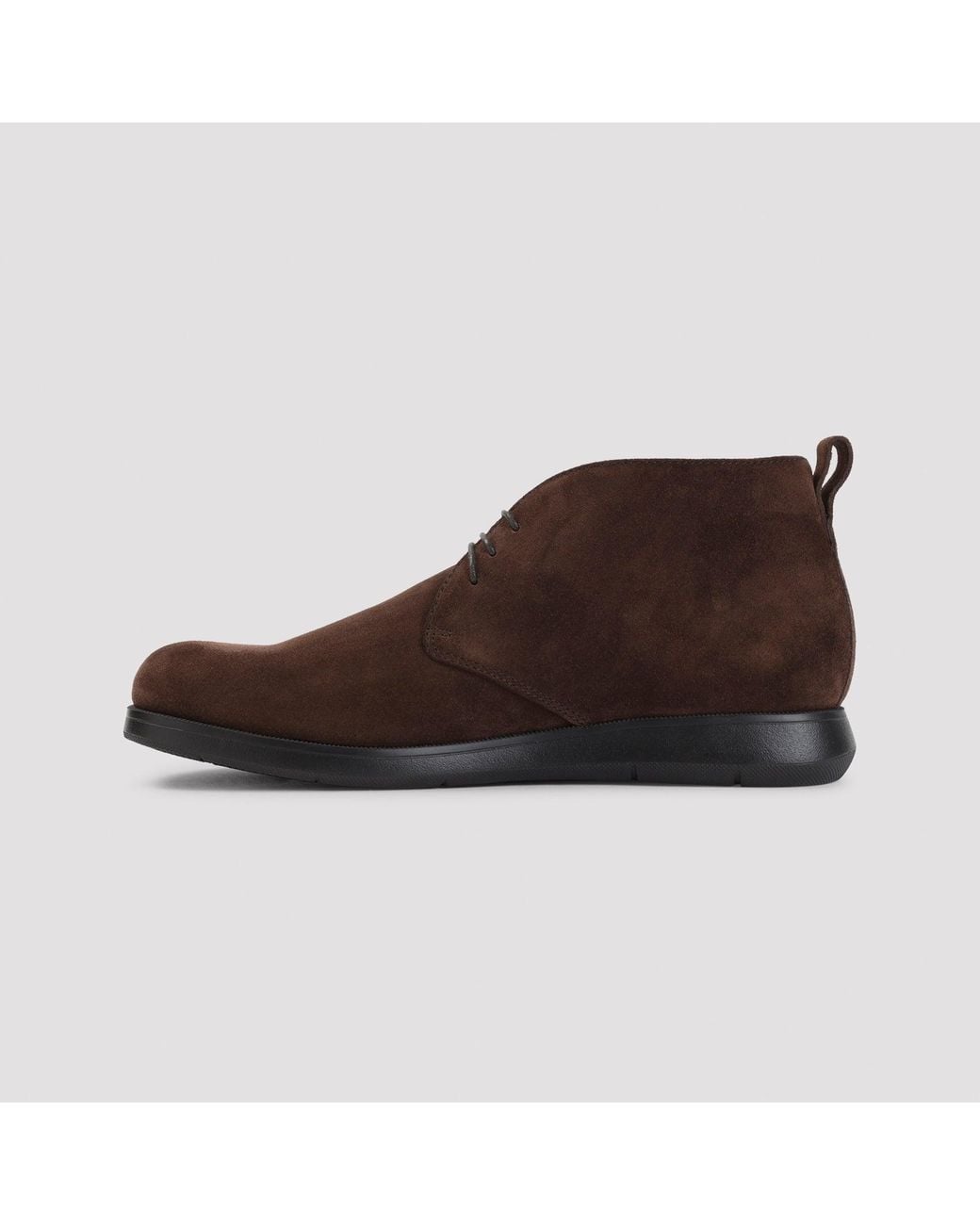 Church's Brown Suede Lace-Up Chukka Boots for men
