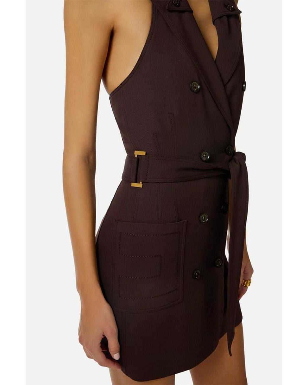 Elisabetta Franchi Purple Elisabetta Franchi Brown