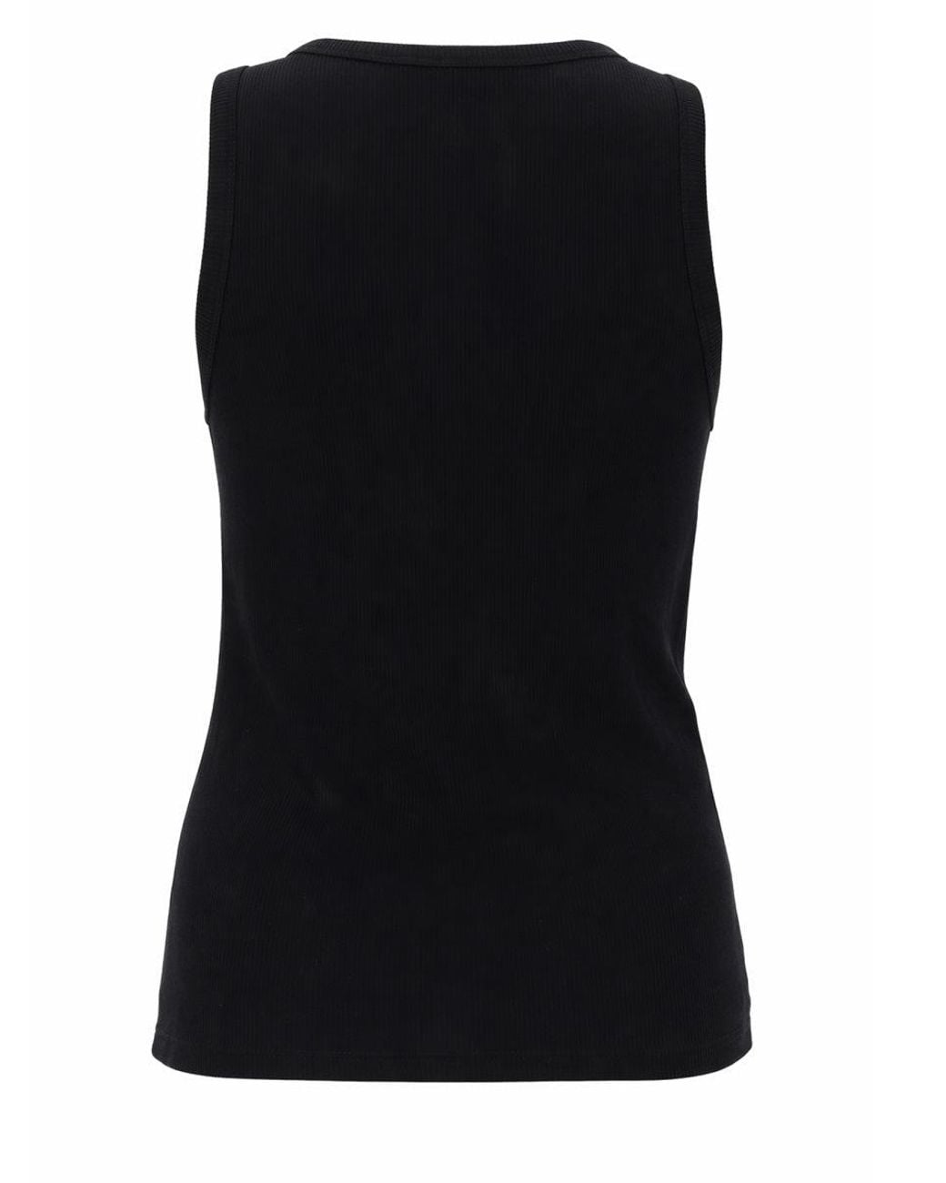 Rabanne Black Sleeveless Draped Mini Dress