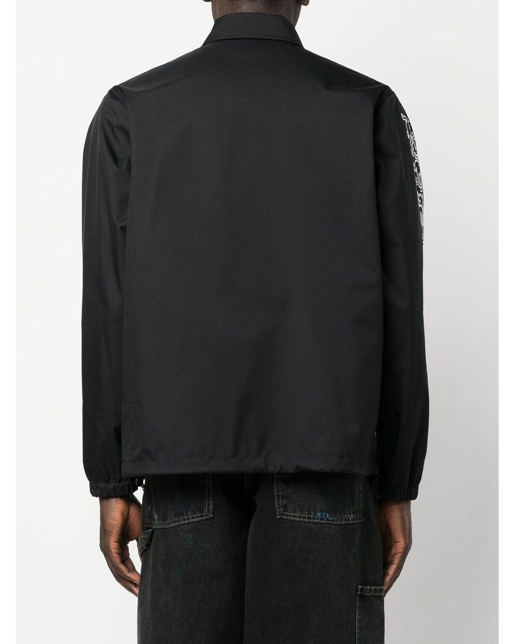 Junya Watanabe Black Nylon Jacket for men