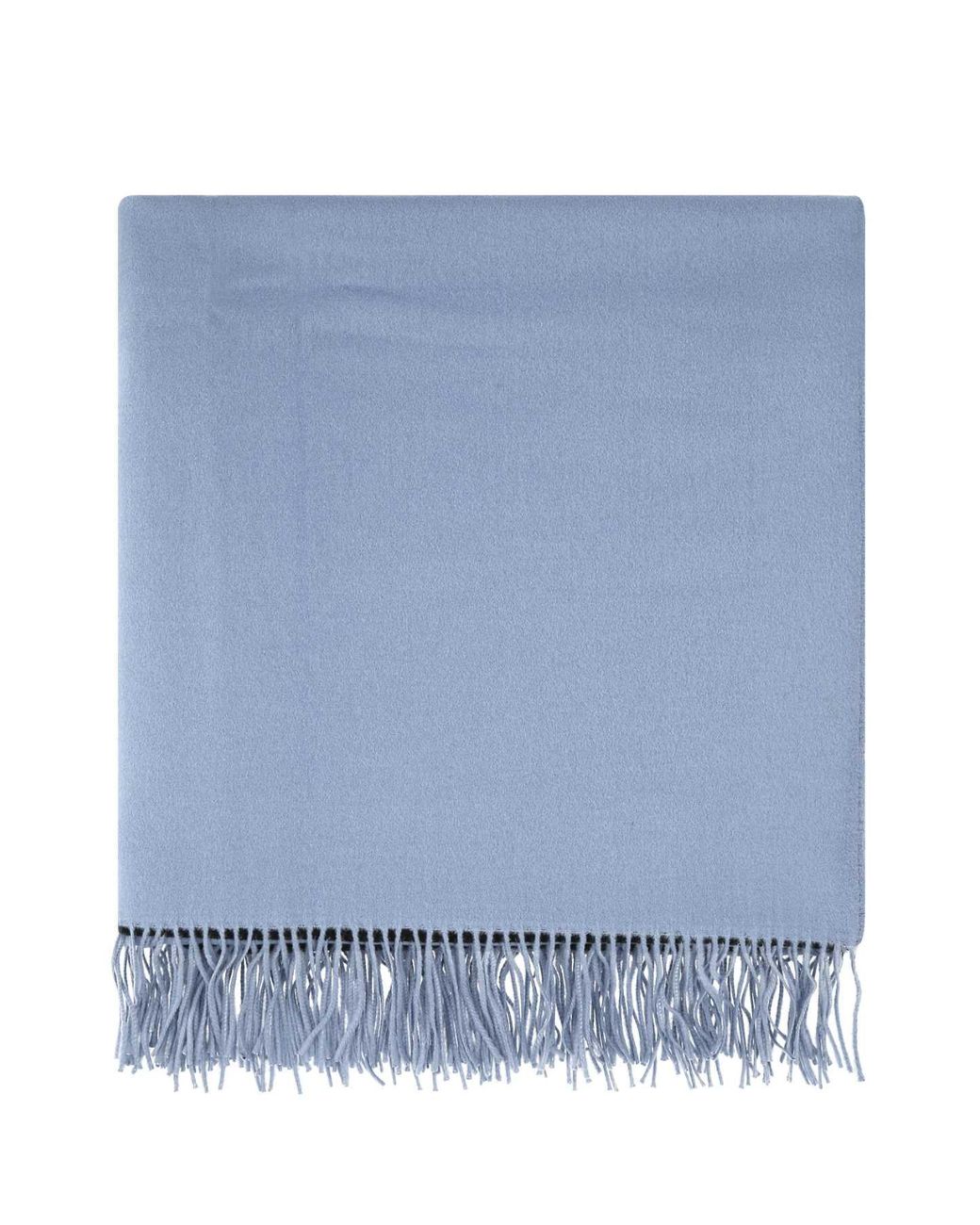 Prada Blue Powder Cashmere Blanket